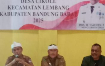 Pemerintah Desa Cikole Bandung Barat Gelar Musyawarah Tentang Perubahan RPMJDes