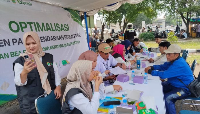 Satlantas Polres Karawang dan Dispenda Gelar Razia Gabungan, Optimalkan Pendapatan Pajak Kendaraan Bermotor