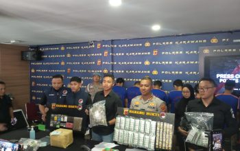 Rilis Polres Karawang Ringkus Kasus Pembunuhan Bayi dan Peredaran Narkotika