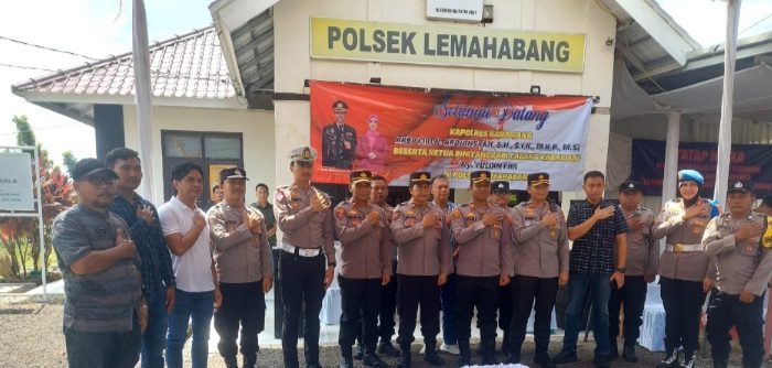 Sinergitas Antara Polres Karawang dan Polsek Lemah Abang
