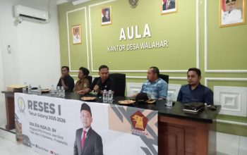 Anggota DPRD  Provinsi Jabar Dea Eka Rizaldi Gelar Reses I Tahun Sidang 2025-2026, Serap Aspirasi Warga Desa Walahar Klari
