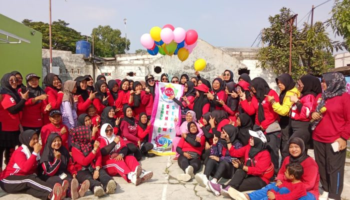 Kepala Desa Sindang Mulya Bekasi Meresmikan Komunitas Senam Sehat Puri Persada Indah