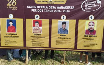 Amah Maryamah Suara Terbanyak Pilkades Wanakerta