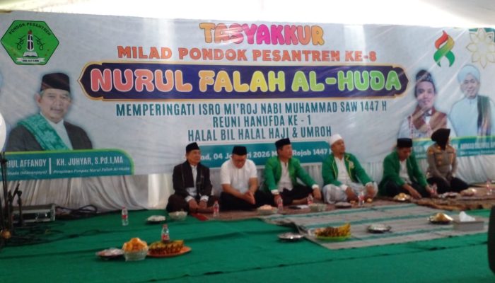 Pondok Pesantren Nurul Falah Al-Huda di desa Cengkong Karawang Gelar Perayaan Isra Mi’raj