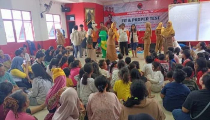 DPC PDI Perjuangan Karawang Ambil Peran Sosial, 98 Anak Dapat Pendampingan Terpadu