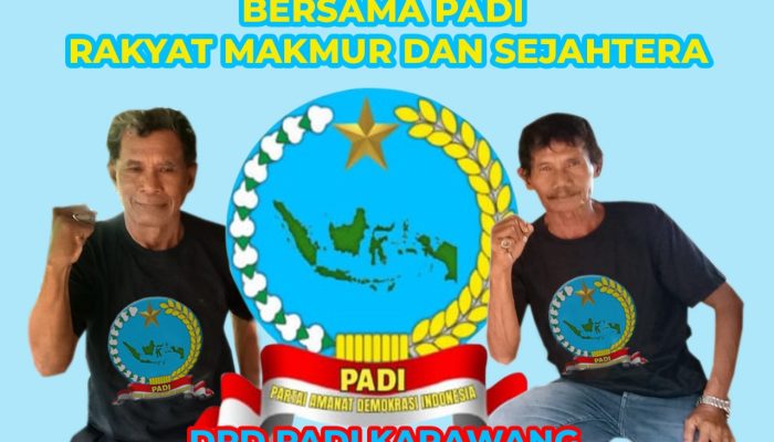 Ketua DPD Partai Padi Karawang Sudarma,Akan Memperjuangkan Kesejahteraan Para Petani