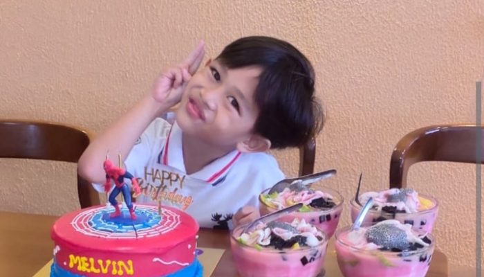 Momentum Spesial di Cikampek: Melvin Genap 5 Tahun,putra dari Ibu Yuliyanti Panjatkan Doa Terbaik