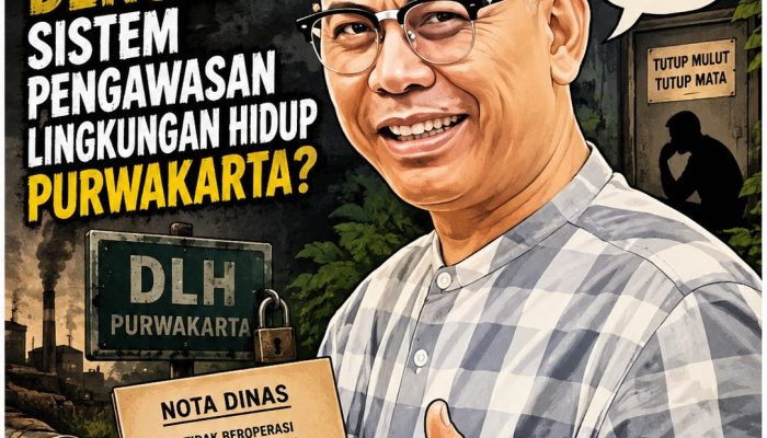 DLH membisu, Ada apa dengan Sistem Pengawasan Lingkungan Hidup Purwakarta