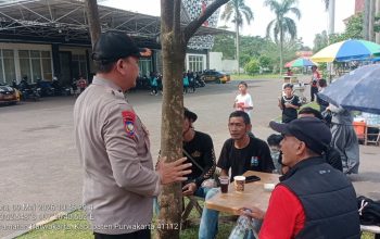 Jelang Duel Klasik Persija vs Persib, Bhabinkamtibmas Sindangkasih Wanti-wanti Suporter: Nobar Asyik, No Konvoi