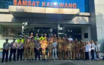 Apel Gabungan Samsat Karawang Perkuat Sinergitas Pelayanan Publik dan Peningkatan Pendapatan Daerah