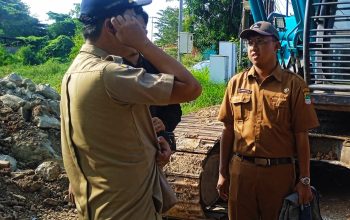 Proyek Jembatan Kalikalapa Desa Wadas yang Sudah Lama Putus baru dilaksanakan oleh Kontraktor PT.GBN Karawang,