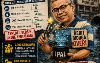 KMP Soroti Dugaan “Kesjaiban Ipal” PT Metro Pearl Indonesia,Debit Diduga Over.