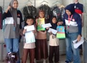 Safiq dari  RA, AR – Ruhany Sa’diah desa Pucung Karawang Meraih Juara 2 Lomba Menggambar dan Mewarnai.