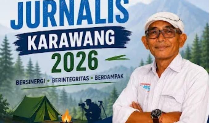 Jurnalis Karawang Gelar Jambore Jurnalis se Karawang berlangsung 5 – 6 Juni 2026 di Cikole Lembang Bandung.