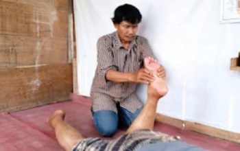 Sentuhan Ikhlas Uwak Darma, Mengalirkan Energi Positif, Menjemput Kesembuhan Penyakit di Tubuh Pasien.