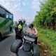 Satlantas Polres Karawang Gelar Patroli Simpatik di Jalan Raya, Gaungkan Kepatuhan Disiplin Berkendara