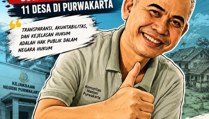 KMP Pertanyakan Legal Reasoning Dan Akuntabilitas Penanganan Dugaan Koruosi Dana Desa 11 Desa DI Purwakarta