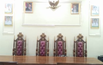 Ruang pelayanan Desa Pasirawi Karawang tertata Rapih dan Bersih”
