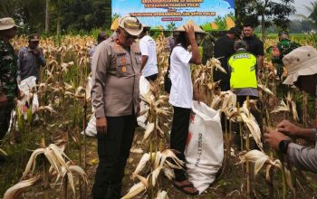 Upaya Satlantas Polres Karawang Guna Mendukung Swasembada Pangan Nasional, melalui Program Ketahanan Pangan