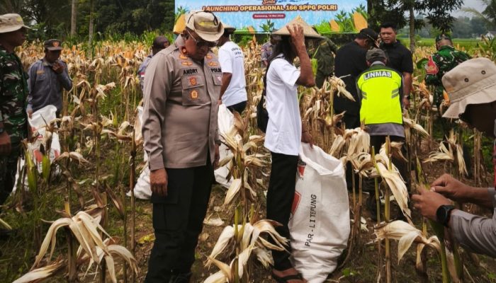 Upaya Satlantas Polres Karawang Guna Mendukung Swasembada Pangan Nasional, melalui Program Ketahanan Pangan