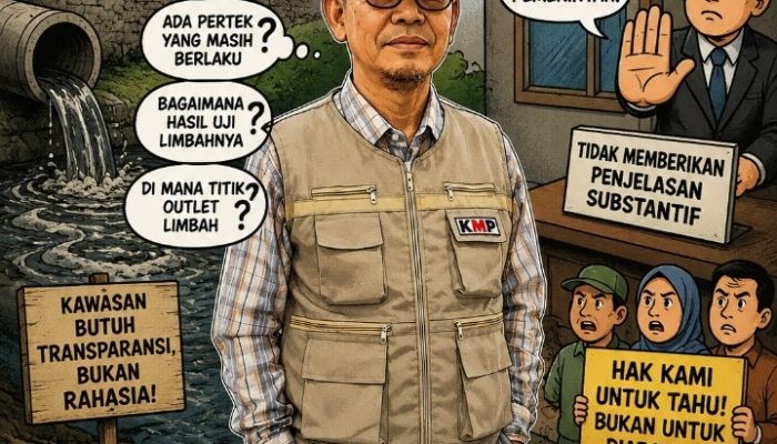 PT Win Textile Enggan Menjawab Substansi pengelolaan Limbah, Kmp Soroti Rendahnya Transparan