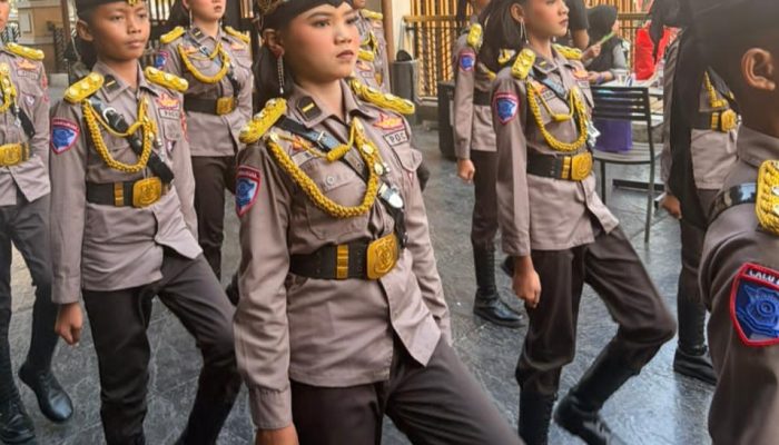 Polisi Cilik Polres Karawang Berhasil Sabet Juara Umum Brigasta se-Pulau Jawa Open 2026