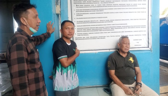 Hari Libur Sekolah, Kolam Renang Tirtasari Kotabaru Karawang Diserbu Pengunjung