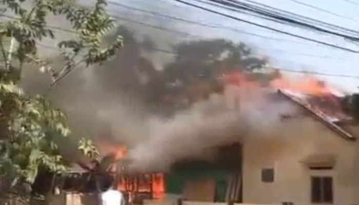 Telah Terjadi Kebakaran di Kp Tegal Enteh desa Citalang,Tegalwaru Purwakarta.